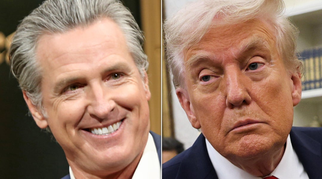 Donald Trump Gets Literally Dog-Walked In Gavin Newsom's Latest Troll