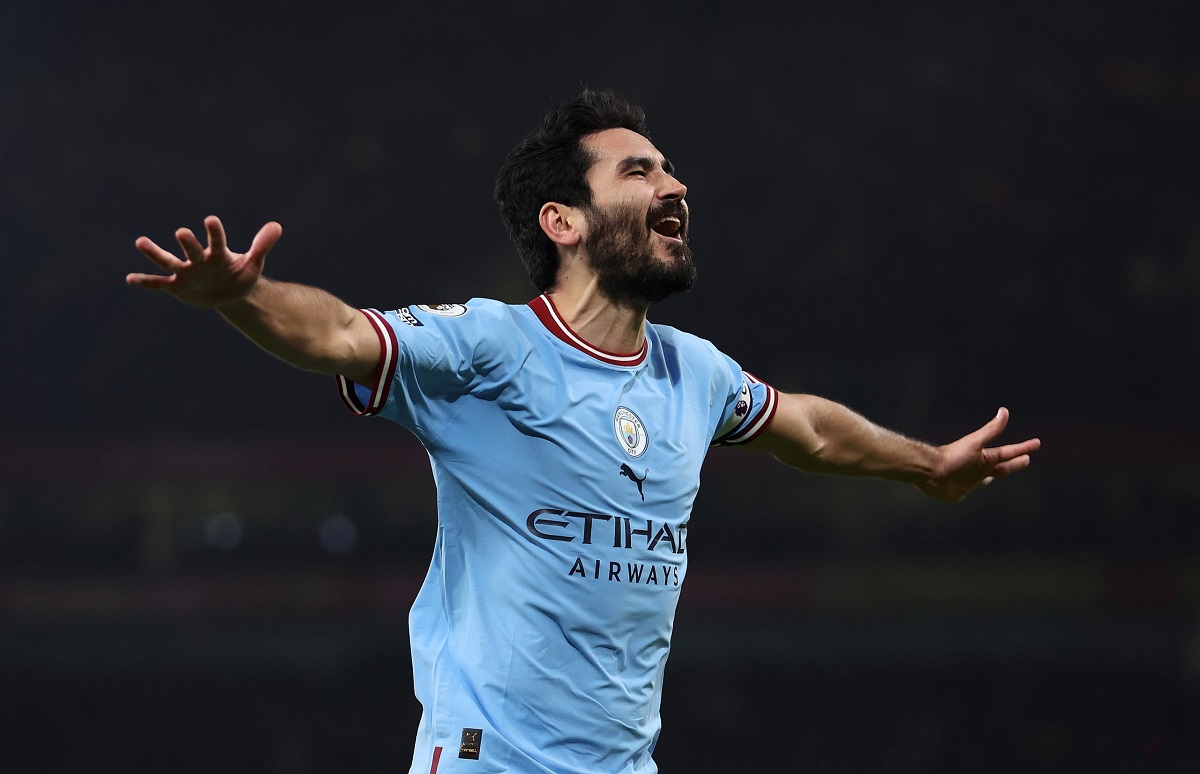 Gundogan sends a message to Arsenal about Man City