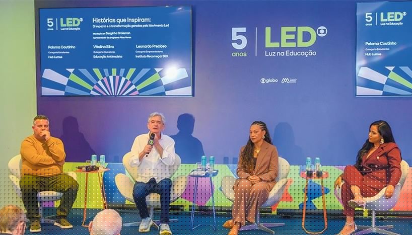 Estudo sobre cinco anos do Movimento LED Globo revela tendências de inovação na educação