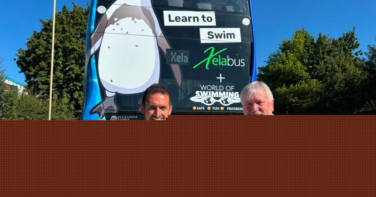 Swim school partners with bus company to get hundreds of children swimming
