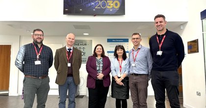 Government minister visits Borders College and praises its contribution