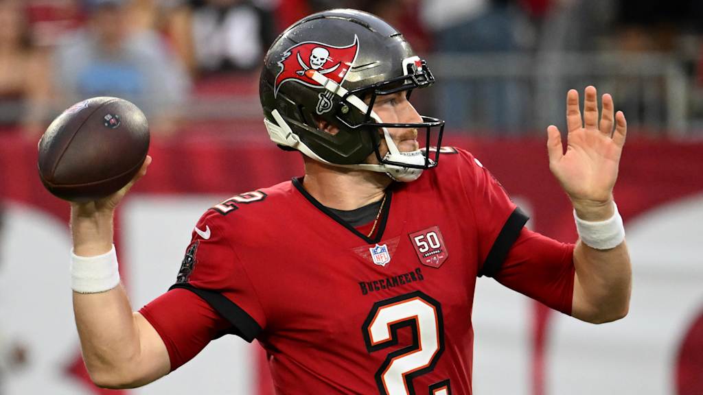 Panthers add Kyle Trask after Haynes King hamstring injury