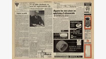 1964: SAS: Vi vil ikke forhaste os med de supersoniske fly