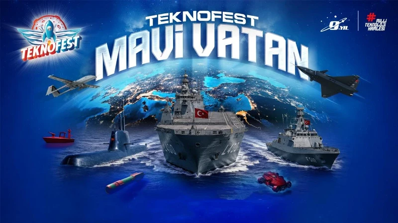Gökyüzünden denizlerin derinliğine: TEKNOFEST Mavi Vatan’a ulaşım için tüm alternatifler hazırlandı