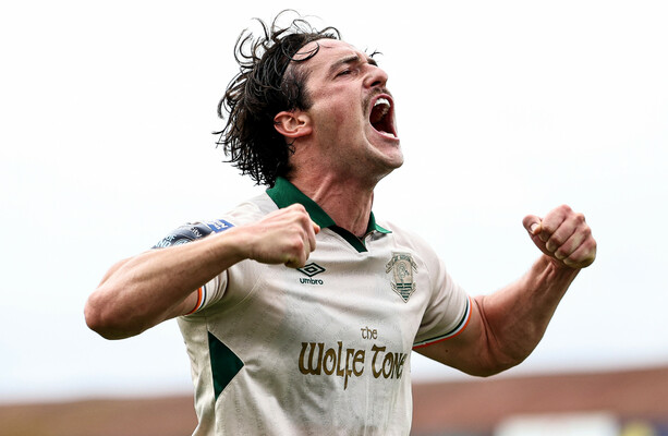St Pat's do rare Tolka Park double with fiery derby win against Shelbourne