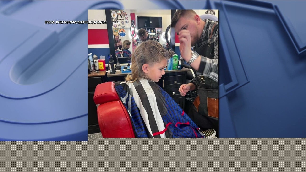 Local 'mullet kid' vying for your vote in final round of Kids Mullet Championship