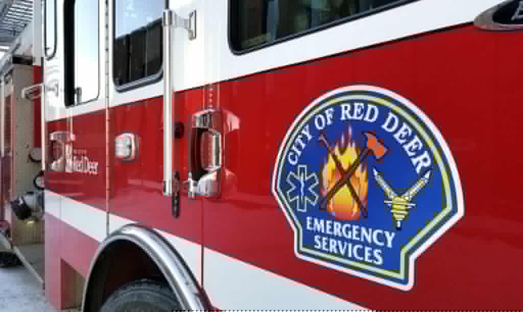Red Deer Emergency Services respond to structure fire