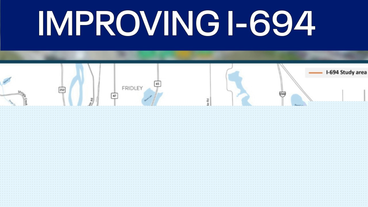 MnDOT looking for input into improving I-694