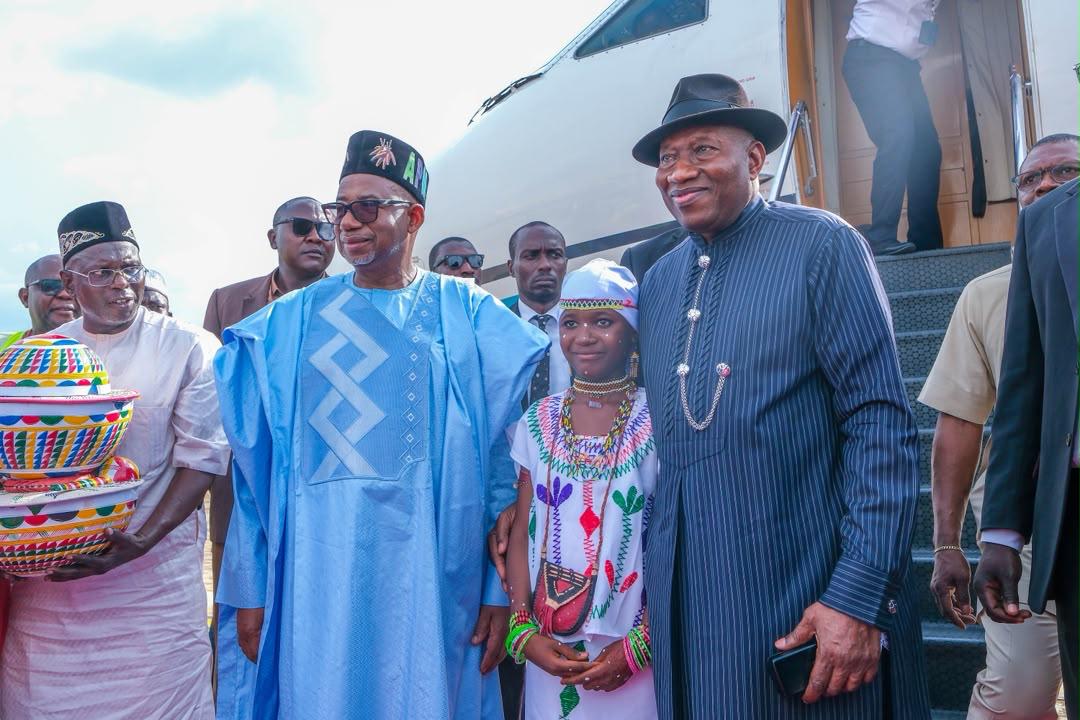 Jonathan Arrives Bauchi For Democracy Dialogue 2026