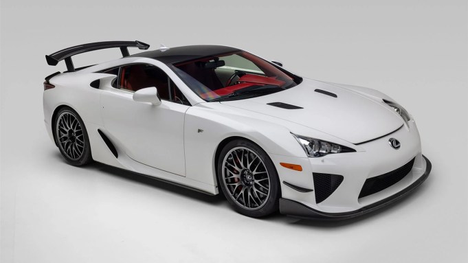 A Mint-Condition Lexus LFA With Only 72 Miles Could Soon Be Yours