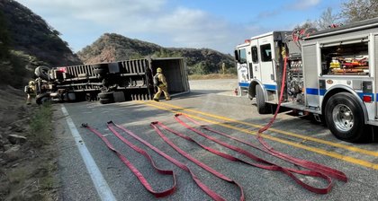 Comment on Highway 154 reopens after truck overturns on roadway by Im back Keyt