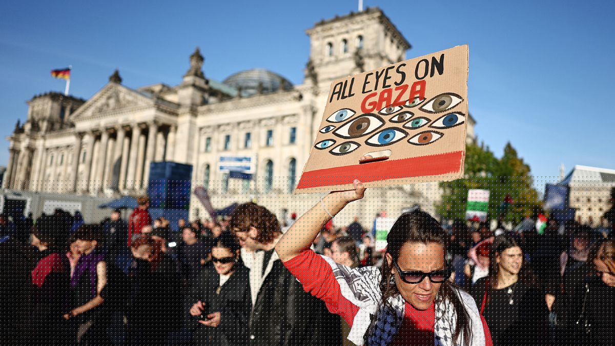 Thousands of Germans in Berlin protest, call for end to Israel-Hamas war in Gaza