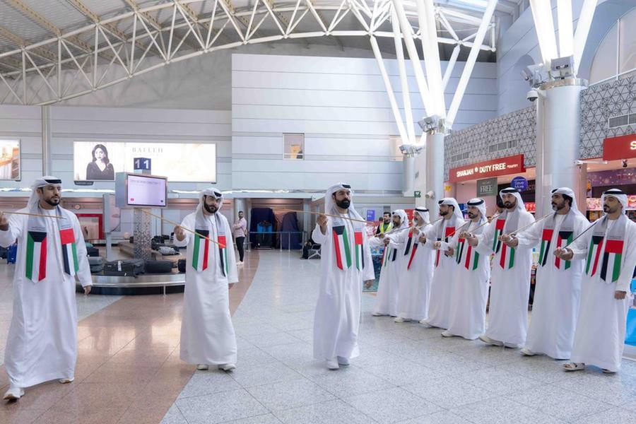 Sharjah Airport welcomes Kuwaiti travellers in celebration of UAE–Kuwait relations