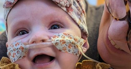 Baby left blind and unable to speak after two cardiac arrests before first birthday
