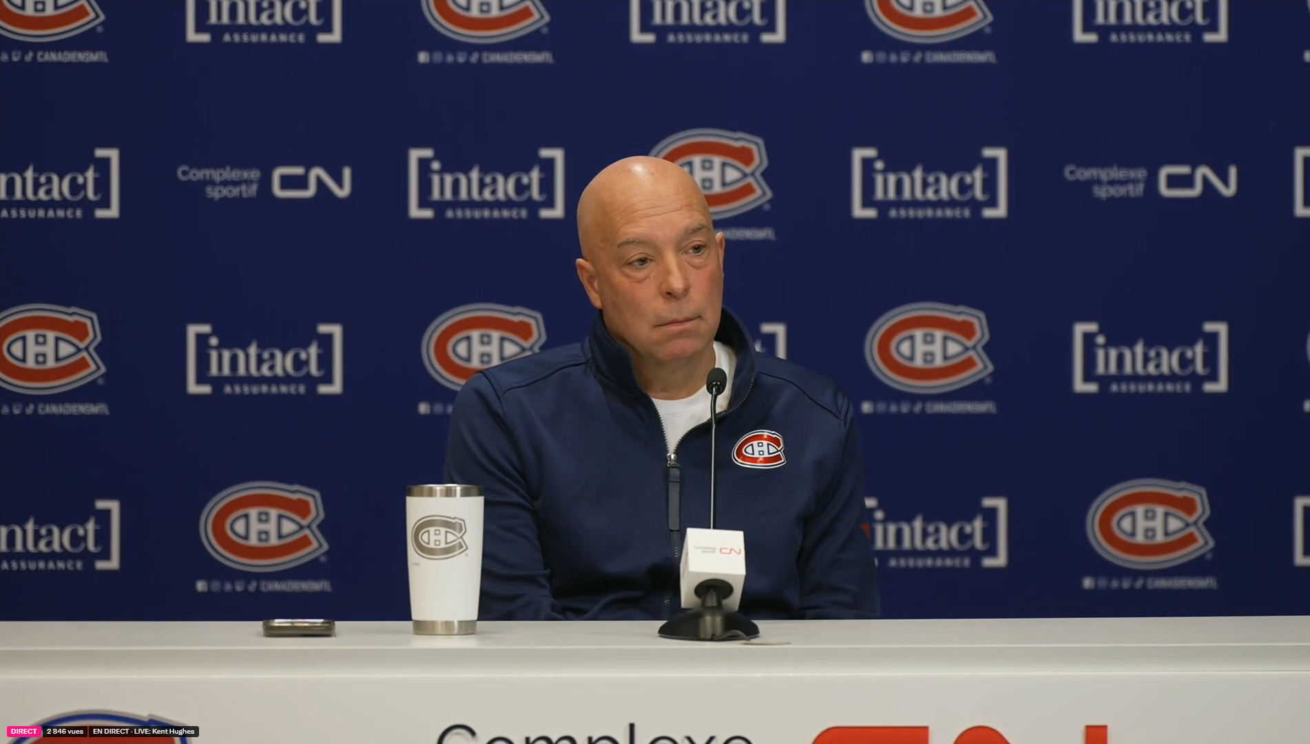 “The Canadiens are not going to deviate from their plan.”