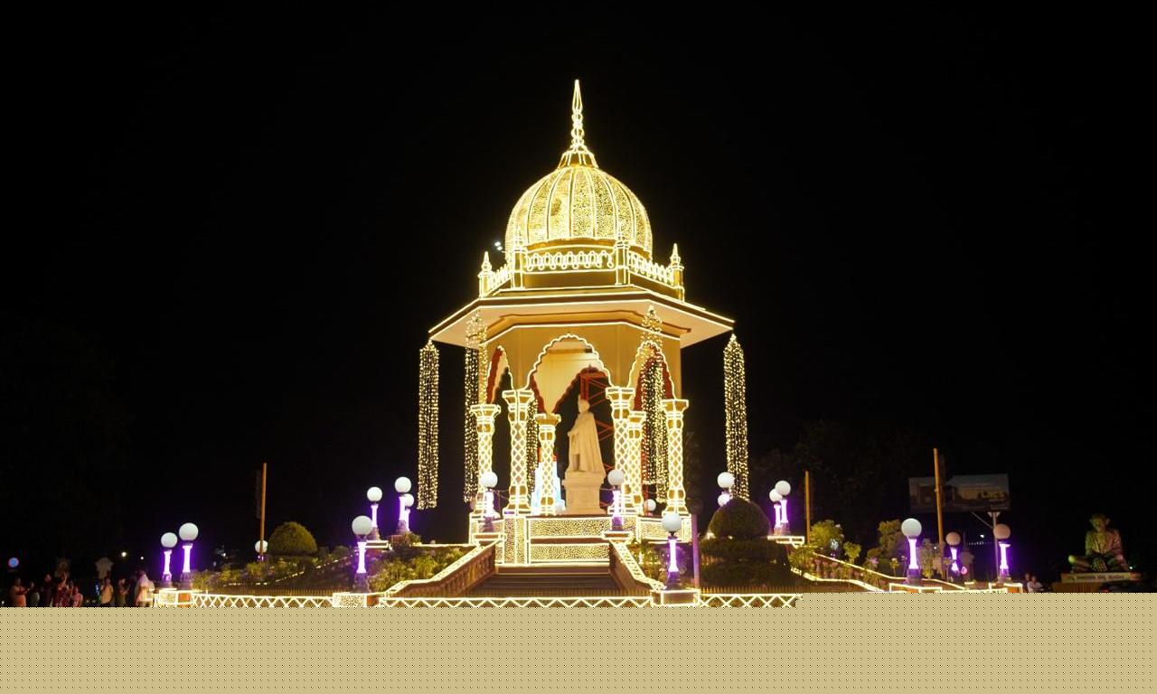 Illumination of Mysuru City Roads to Last for 21 Days, Drone Show for Four Days