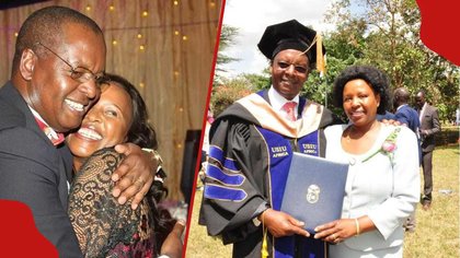 Kenyans comfort Amos Kimunya as he remembers late wife on 2nd anniversary of her death