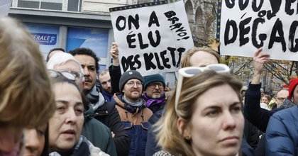 G.-L. Bouchez (MR) et C. Van Achter (N-VA) à la même table que F. Ahidar, F. De Smedt (PTB) et peut-être A. Laaouej (PS) : du jamais vu en 600 jours de crise