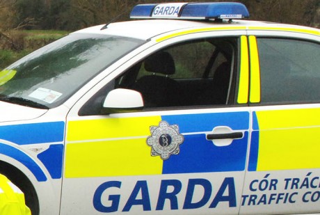Damaged car found abandoned after Drumkeen collision