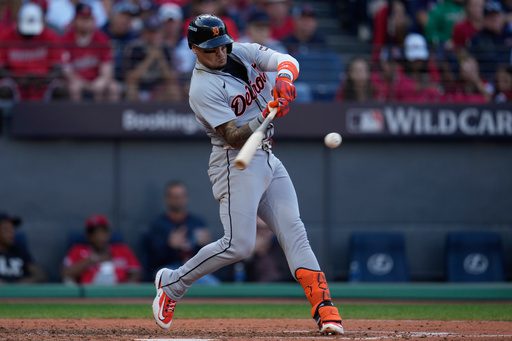 Dingler, Pérez lead Tigers past Guardians 6-3 and into AL Division Series against Mariners
