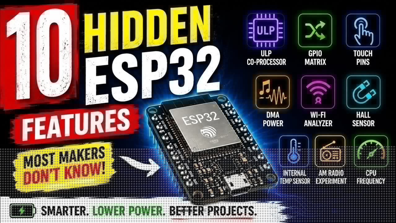 Optimize ESP32 Battery Life Using 10 Lesser-Known Features