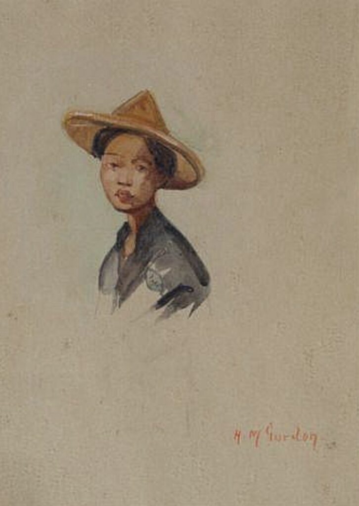 Hilda May Gordon – Two Untitled Studies of Chinese Subjects, c.1920s