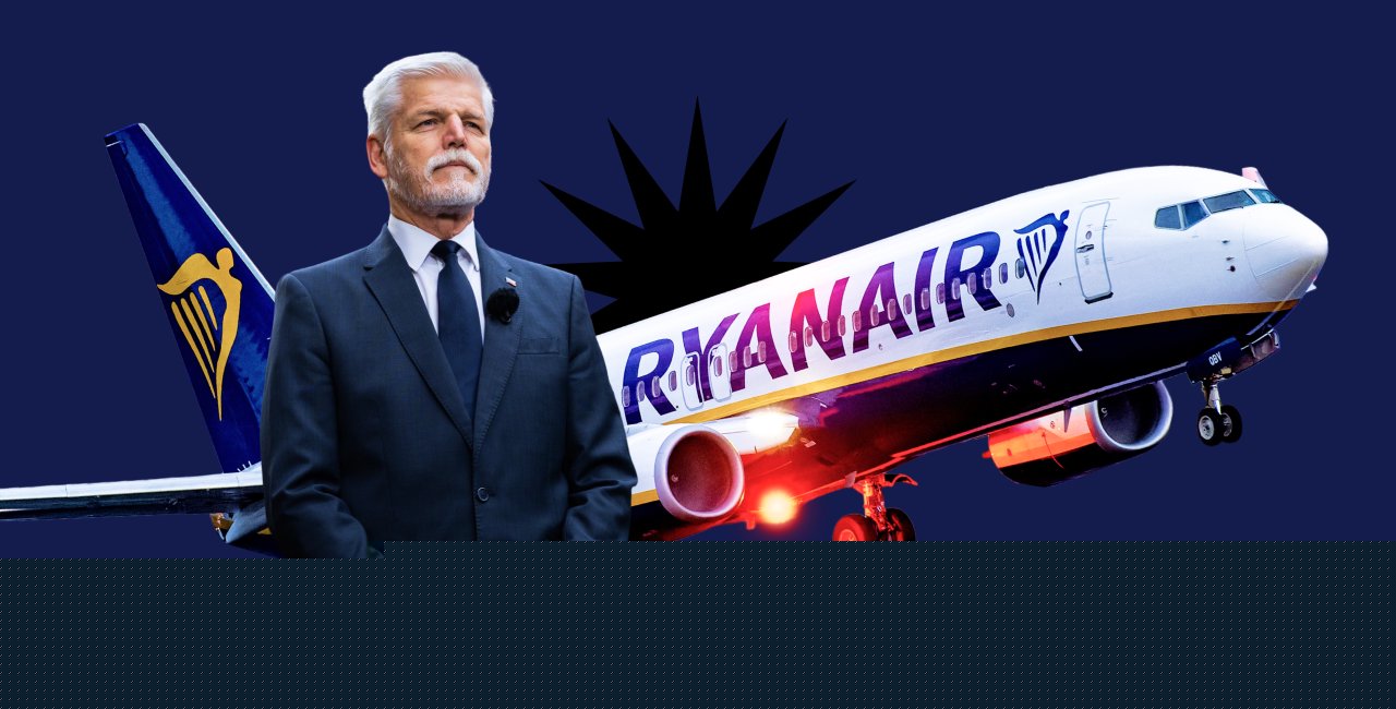 VIDEO: Czech president surprises Ryanair passengers on flight to London