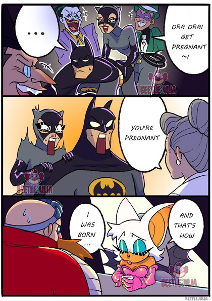 Crossover - House Rouge the bat was born
