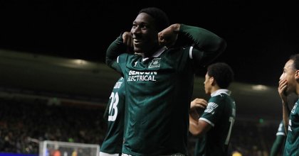 Plymouth Argyle striker Bim Pepple growing in confidence and becoming 'a nightmare'