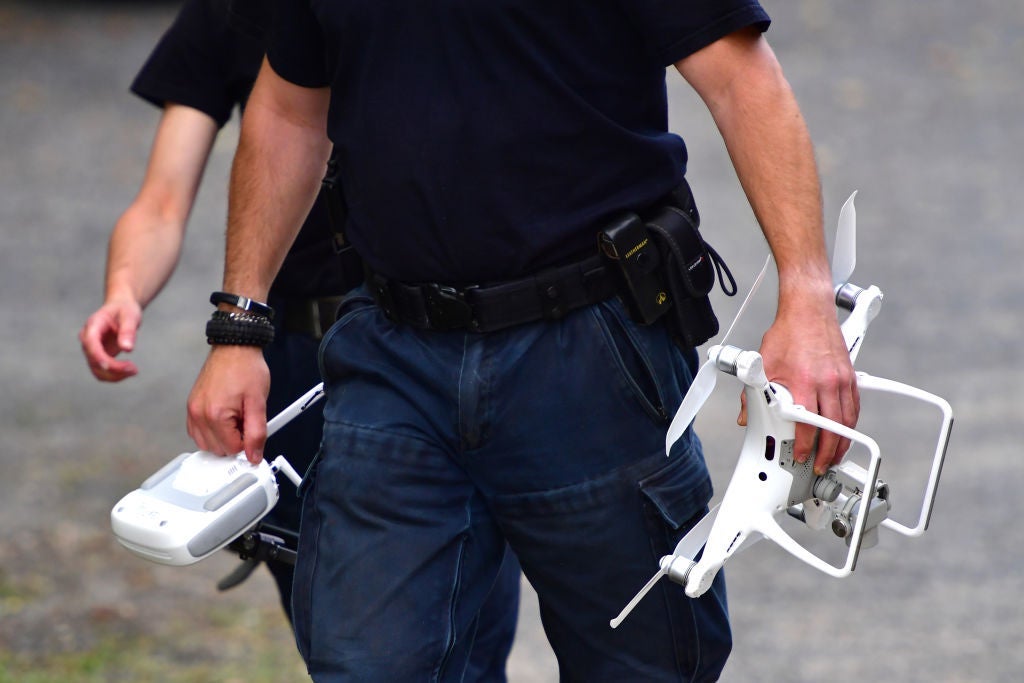 Las Vegas Police Drone Helps Officers Track Down Suspect Accused of Damaging Vehicle