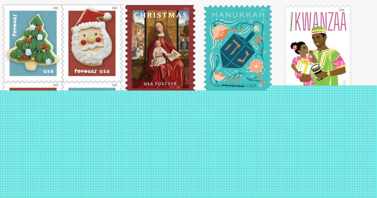 US Postal Service unveils 2026 holiday stamps - See the designs