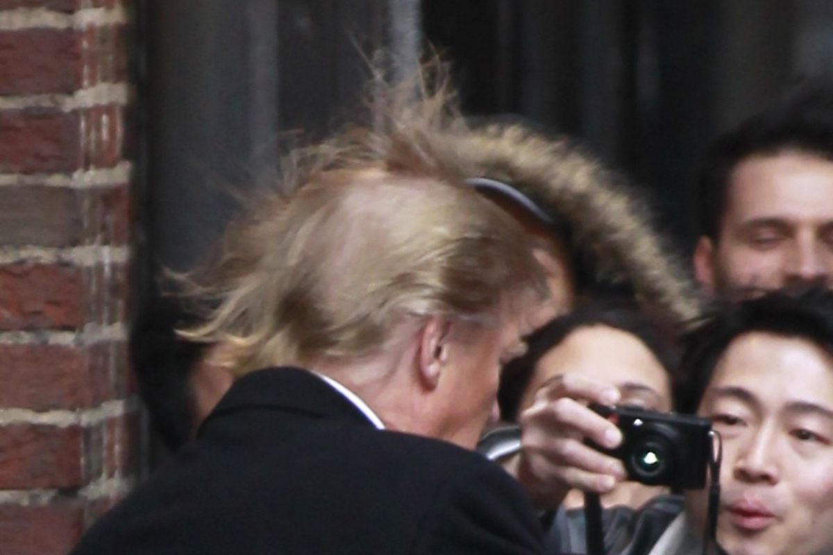 Donald Trump Wig Theory Takes Over After Blond Makeover
