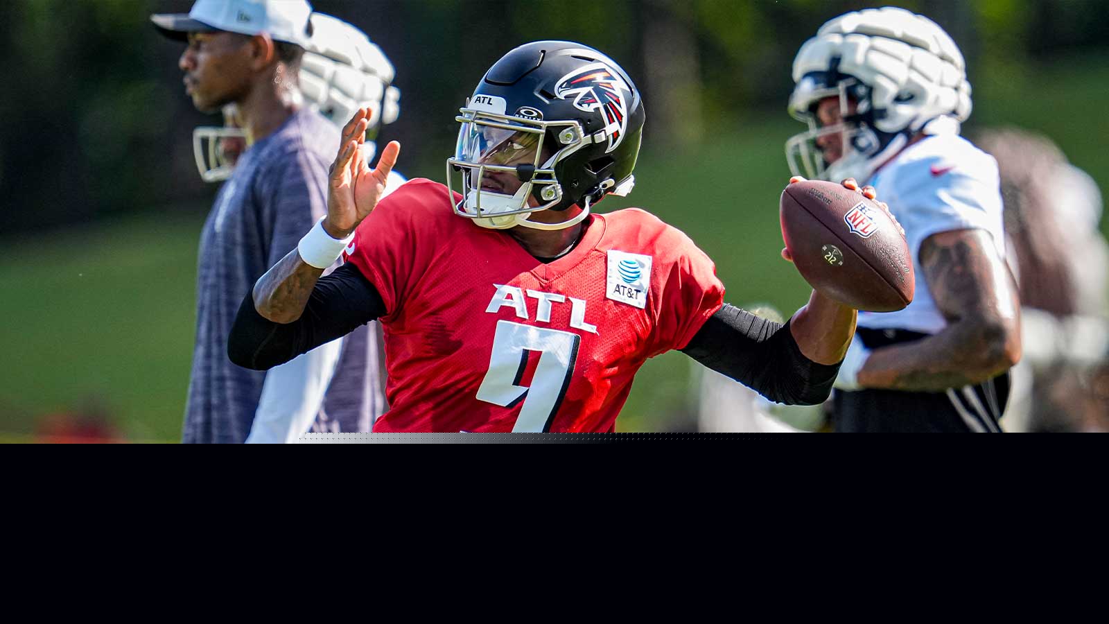 Falcons’ Michael Penix Jr. staying cryptically optimistic about injury return