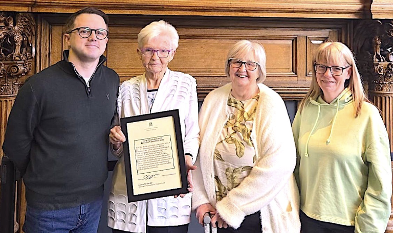 Castlemilk supermarket campaigners honoured by Westminster