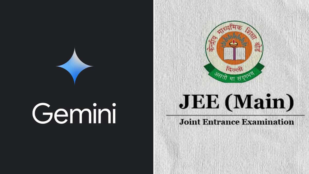 Google announces free JEE Main mock test service on Gemini