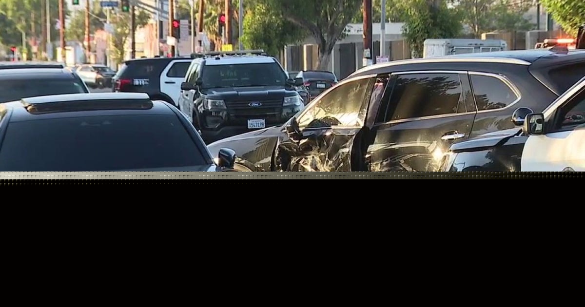 Witnesses say LAPD officer hit 6-year-old girl during South Los Angeles police chase