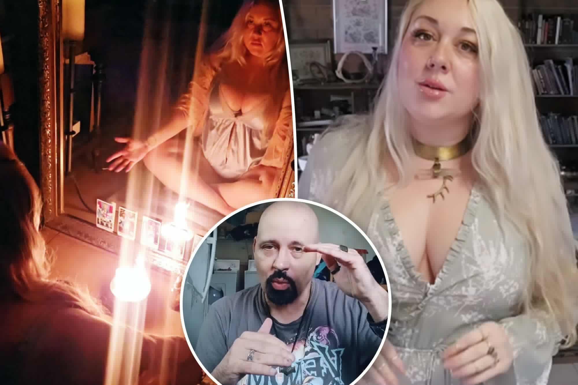DM throws his hands up in frustration as Ambrosia, Witch of The TikToks and Dan the Sorceror target each other with Vicious Mockery and Conjure Lawyer spells [Strange]