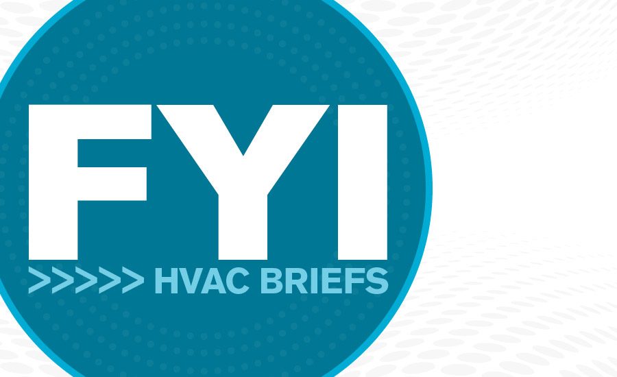 FYI: News Briefs in HVAC - September 22, 2025