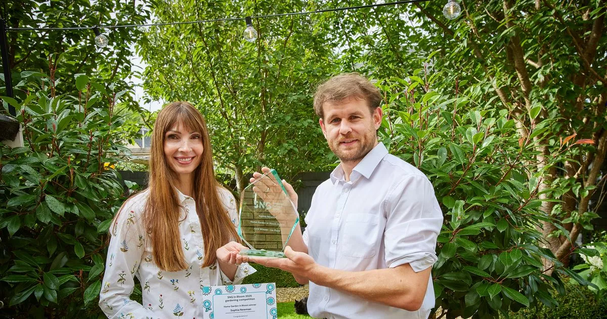 Woman's transformed Devon garden is a cut above the rest