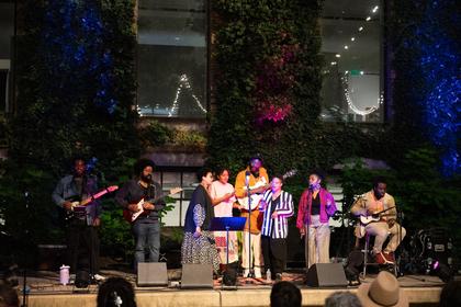 ‘We’re finally talking about this’: MFA’s Kinfolk Courtyard reclaims Black folk music traditions