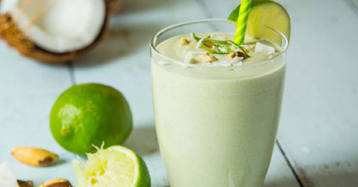 Creamy Coconut Lime Smoothie