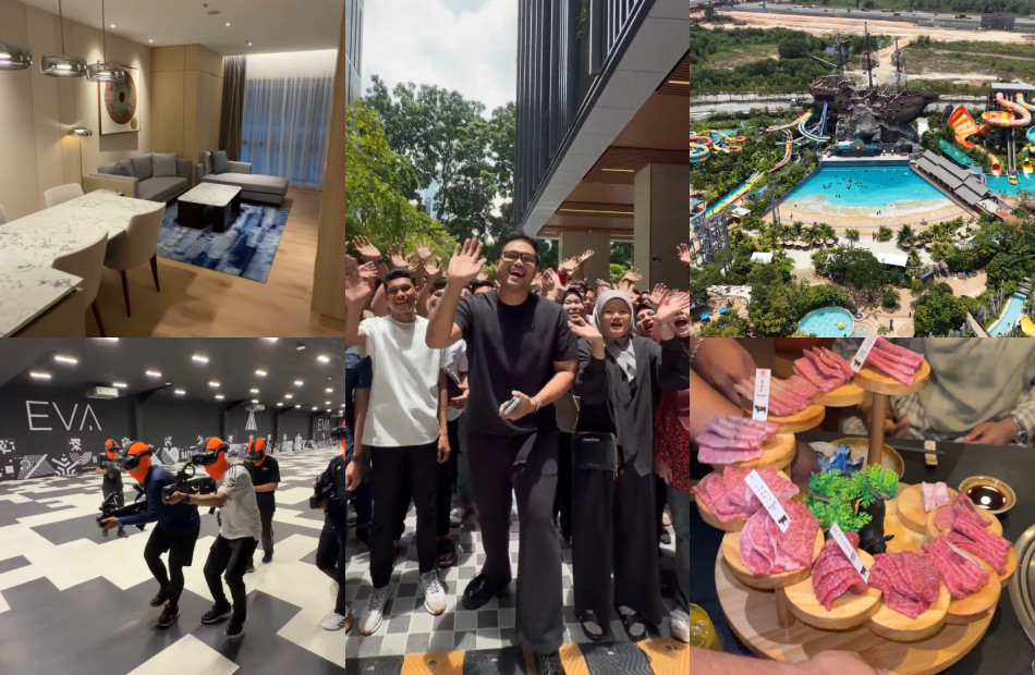 (Video) Khairul Aming Treats 100 Staff To 5-Day Luxurious Trip To KL