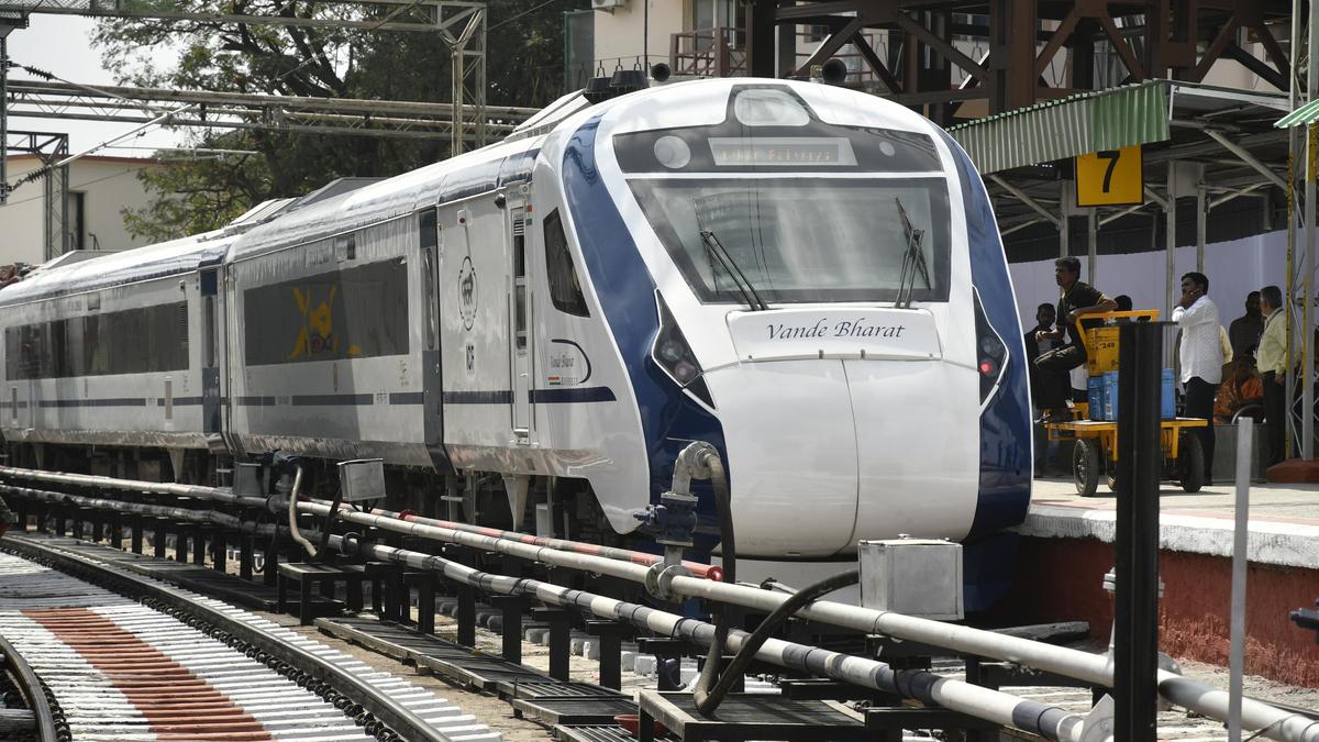 First rake of Vande Bharat coaches undergo maintenance in Tiruchi