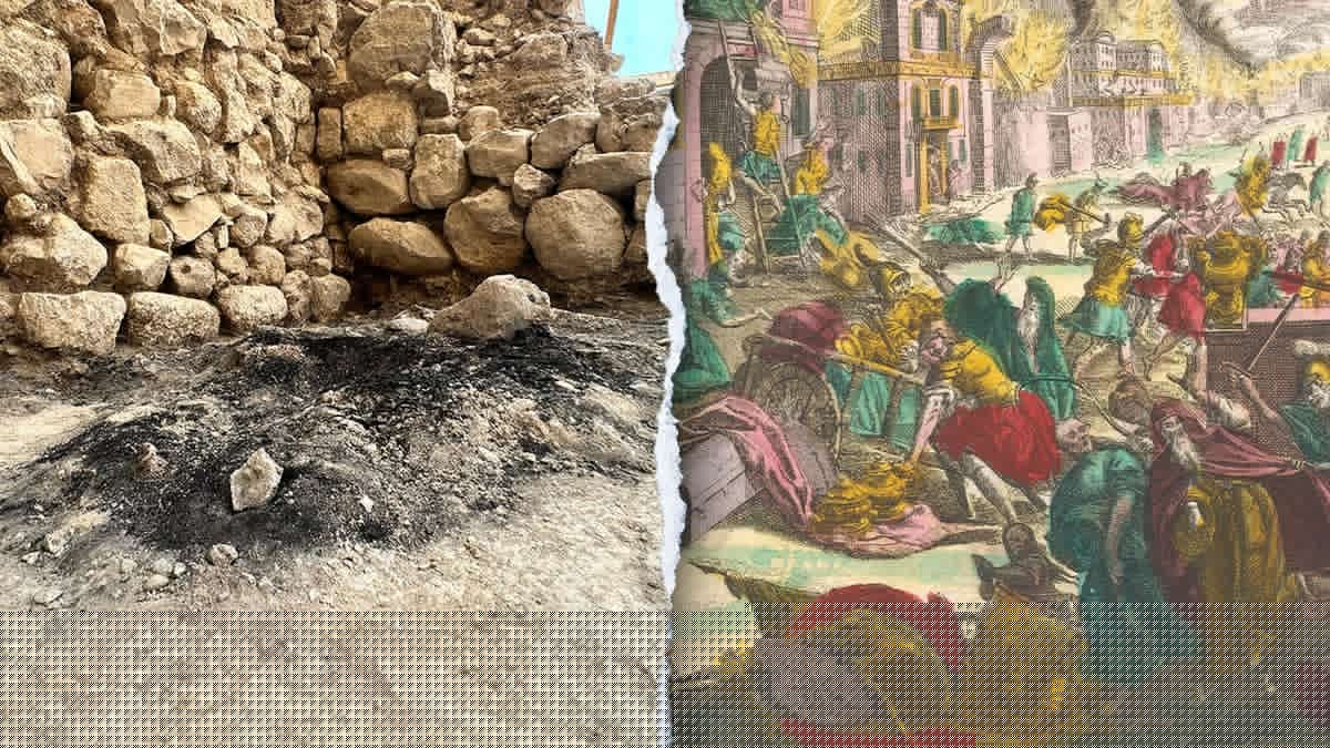Holy Land discovery reveals ancient charred relics from one of Jerusalem’s darkest chapters