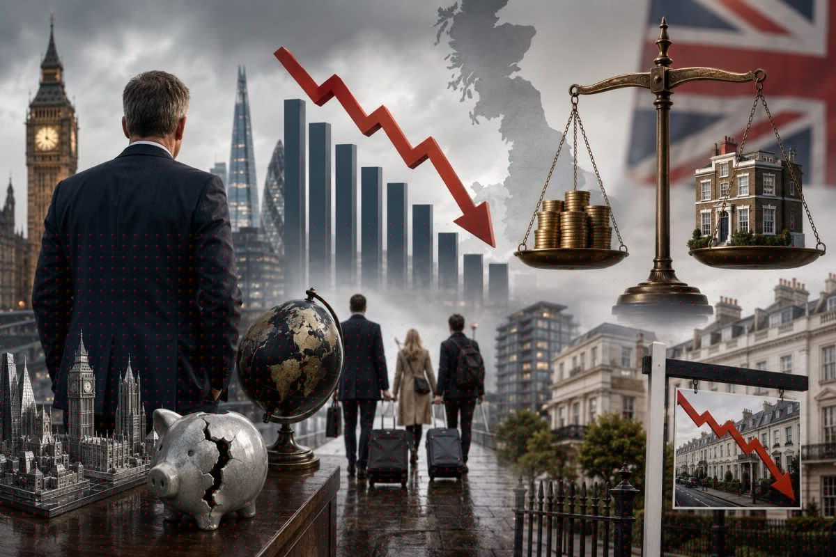 Number of UK Millionaires Falls to Lowest Level Since Financial Crisis - NATIONAL NEWS