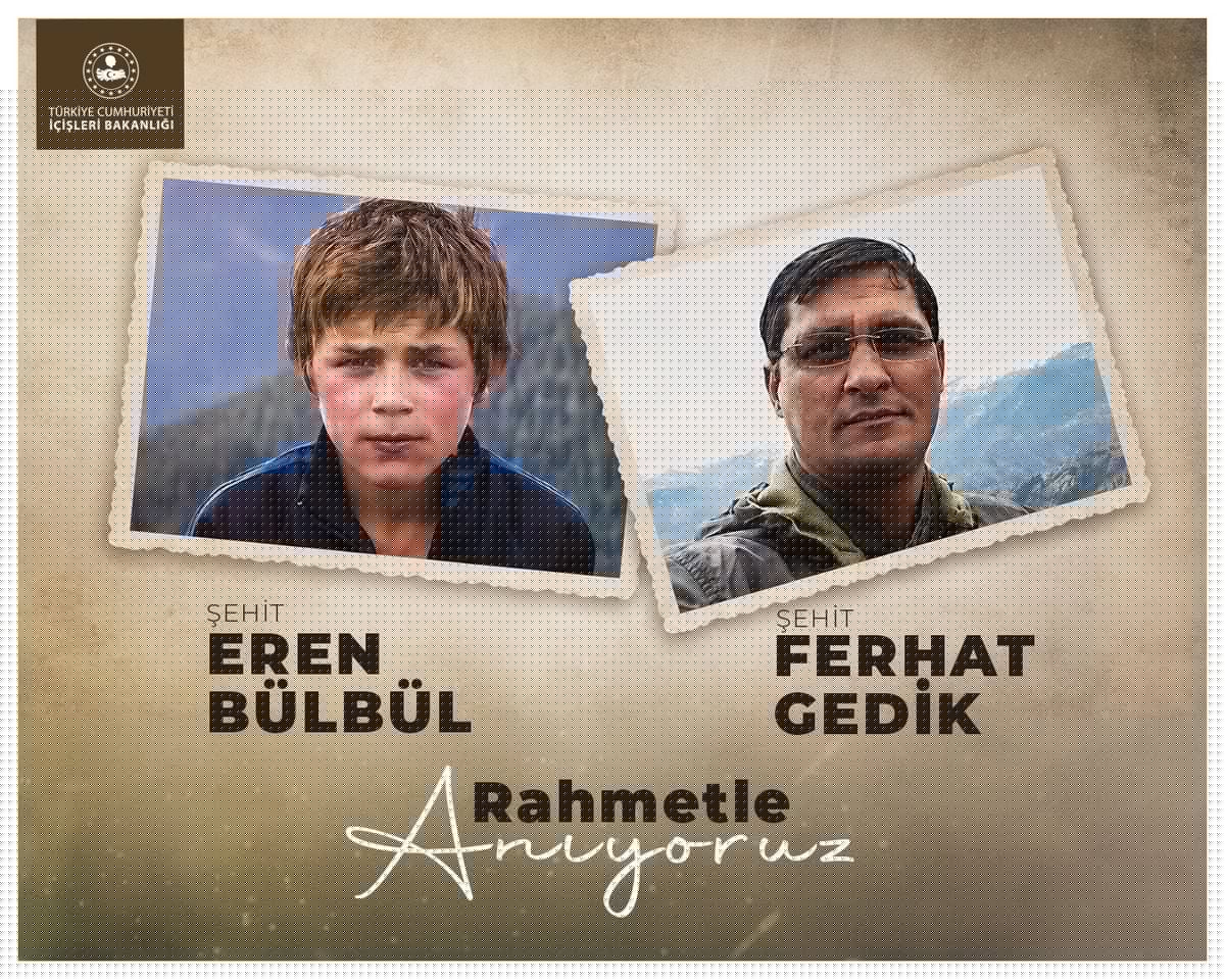 Eren Bülbül ve Ferhat Gedik şehadet yıl dönümünde anıldı