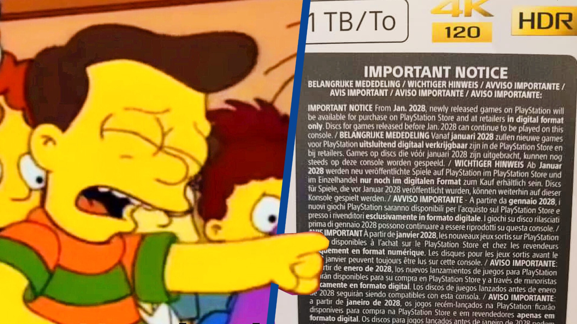 Disc-Based PS5s Now Warn Buyers About the Impending Death of Physical Games