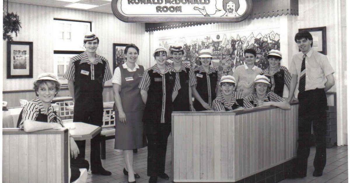 McDonald's celebrates 40 years of selling fast food to Clacton