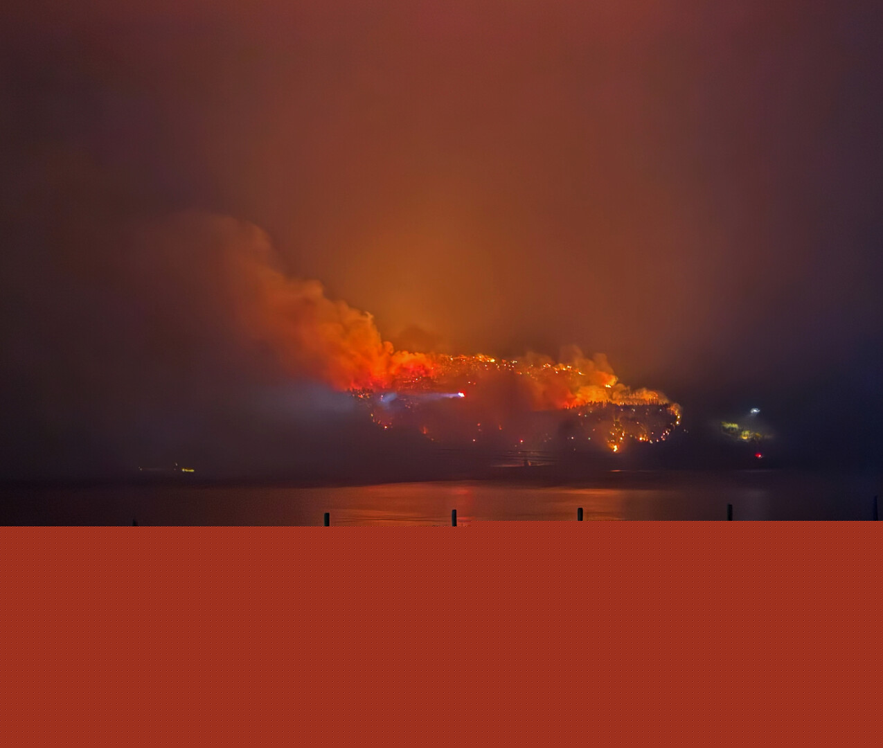 Evacuation order now includes residents of La Casa, lower Fintry, Valley of the Sun and Ewings Landing areas (Vernon)