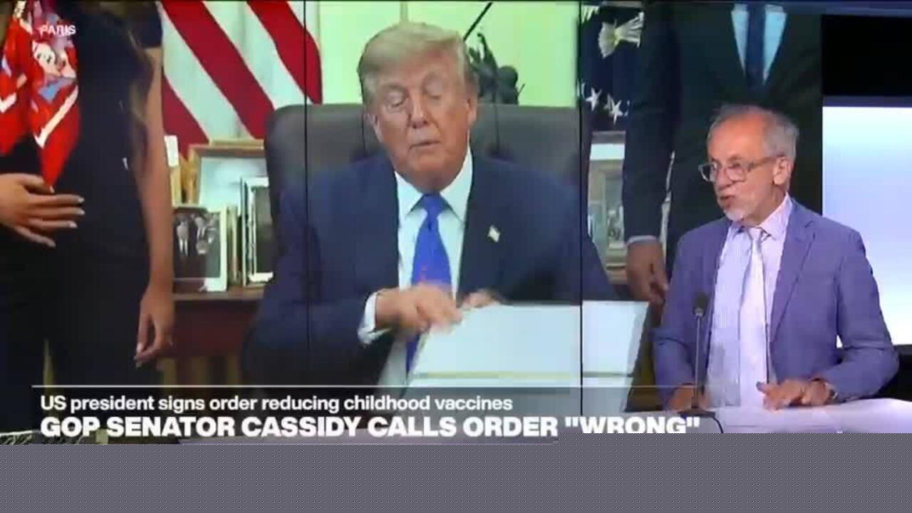 Donal Trump order reduces US vaccine schedule